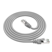 100% Component Level Test 26AWG S/FTP Cat.6A Patch Cable with OD:6.0mm PVC Jacket